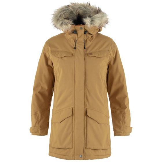 Parka FJÄLLRÄVEN Nuuk W Buckwheat Brown