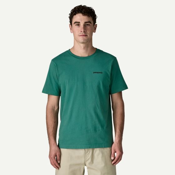 T-Shirt PATAGONIA P-6 Logo Gem Green