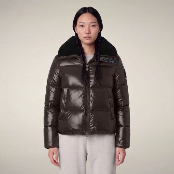 Pufferjacke SAVE THE DUCK Moma Brown Black