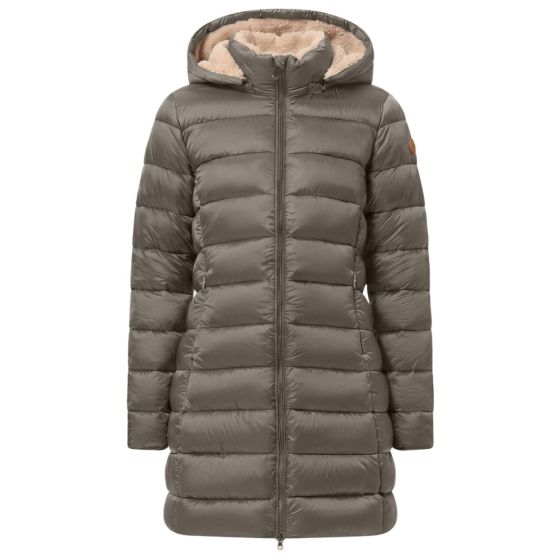 Mantel SAVE THE DUCK Clelia Mud Grey