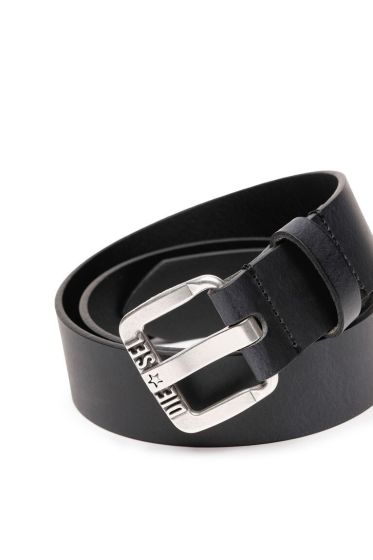 Glattleder Gürtel DIESEL B-Star II Black