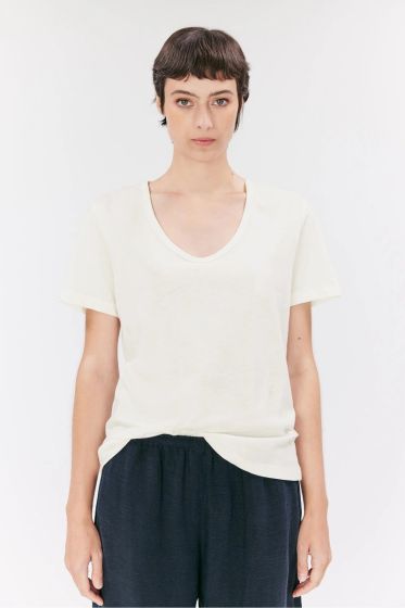 T-Shirt ELVINE Nola Vanillawhite