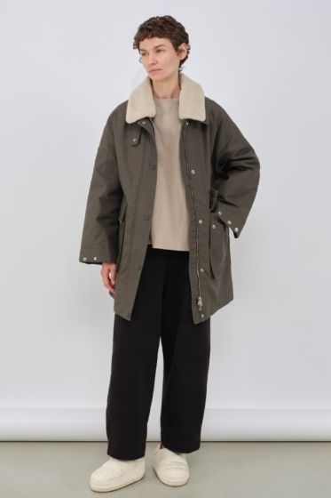 Parka EMBASSY OF BRICKS AND LOGS Maine Black Olive