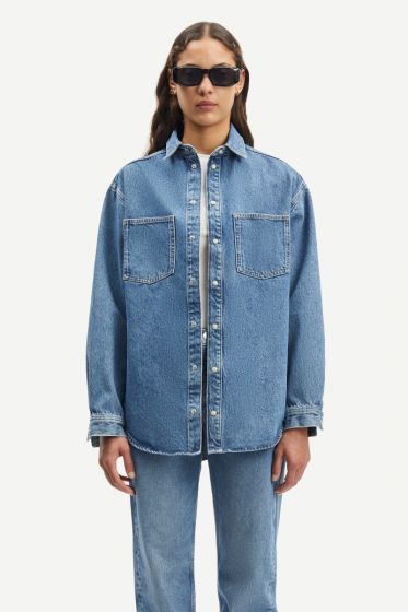 Jeanshemd SAMSØE & SAMSØE Eleanor Blue Moon