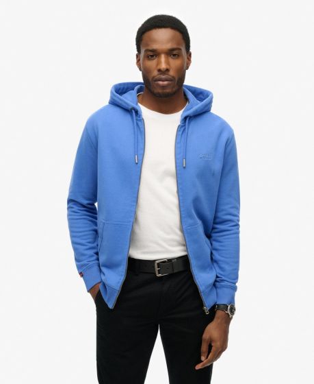 Zip Hoodie SUPERDRY Chambray Blue 