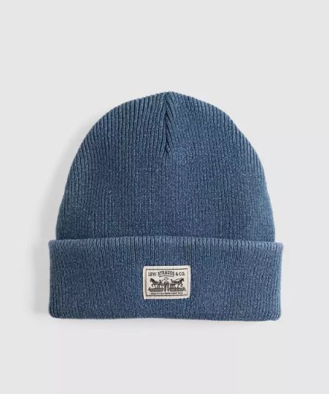 Haube LEVI´S® Backpatch Beanie Dusky Indigo