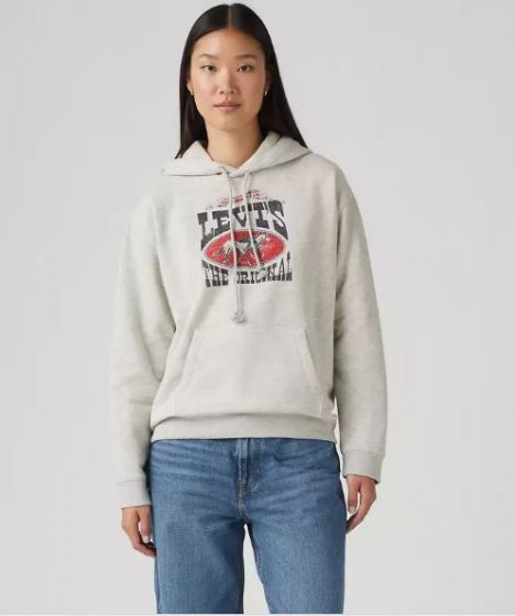 Hoodie LEVI`S® Everyday Heather Grey