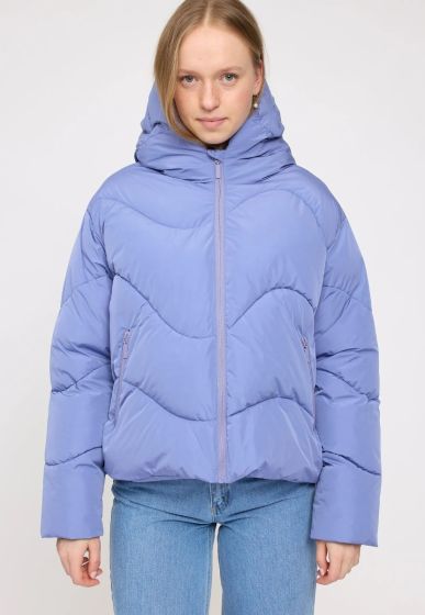 Jacke MAZINE Short Puffer Jacket Waves Quilt