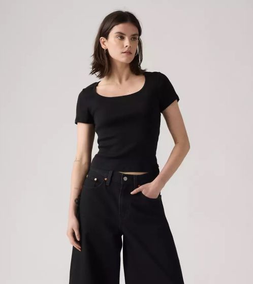 T-Shirt LEVI'S® Essential Square Neck Tee Anthracite Night