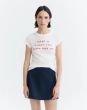 T-Shirt THINKING MU Mirna White