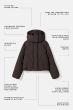Jacke ELVINE Annabelle Darkest Brown