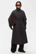 Wollmantel ELVINE Dark Grey Melange