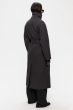Wollmantel ELVINE Dark Grey Melange