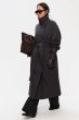Wollmantel ELVINE Dark Grey Melange