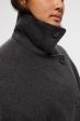 Wollmantel ELVINE Dark Grey Melange