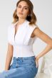 Korsettbluse GUESS Weiß