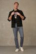 Jeans KINGS OF INDIGO John Carson Flintstone Grey Worn