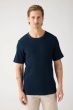 T-Shirt KNOWLEDGE COTTON APPAREL Waffle Crew Neck