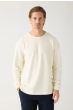 Langarmshirt KNOWLEDGE COTTON APPAREL Structured Slub Sweat