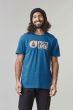 T-Shirt PICTURE Basement Cork Cobalt