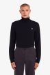 Rollkragenpullover FRED PERRY Black
