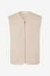 Gilet SAMSØE & SAMSØE Sahannes Oatmeal