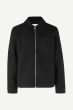 Woll Jacke SAMSØE & SAMSØE Hannes Black