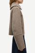 Woll Jacke SAMSØE & SAMSØE Sacleo Lead Gray Mel