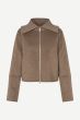 Woll Jacke SAMSØE & SAMSØE Sacleo Lead Gray Mel