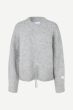 Alpaka Pullover SAMSØE & SAMSØE Salo Grey Mel