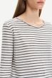 Langarmshirt SAMSØE & SAMSØE Nobel Black Stripe
