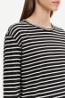 Langarmshirt SAMSØE & SAMSØE Nobil Black Stripe