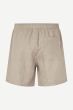 Leinenshorts SAMSØE & SAMSØE Sajabari Aluminium