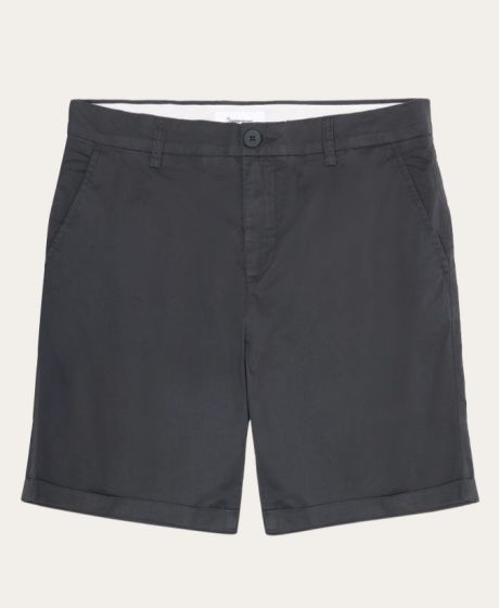 Chino Shorts KNOWLEDGE COTTON APPAREL Chuck Popeline Phantom