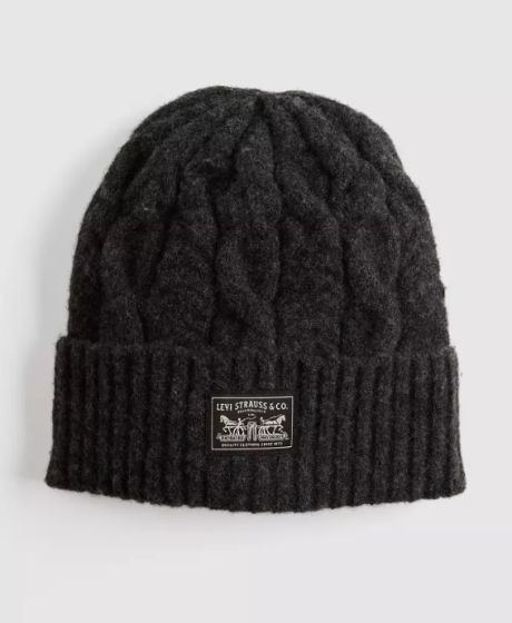 Haube LEVI´S® Holiday Beanie Light Heather Grey