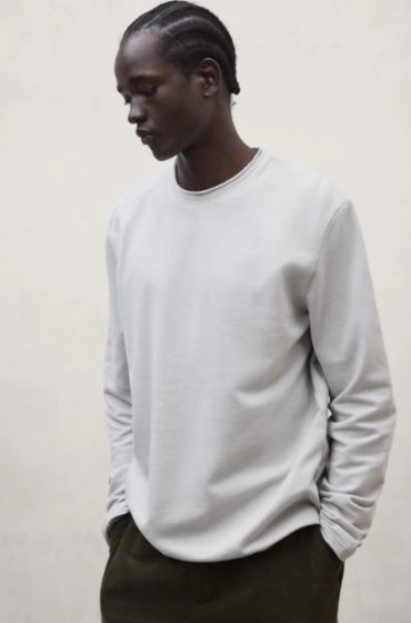 Langarmshirt ECOALF Mon Light Grey
