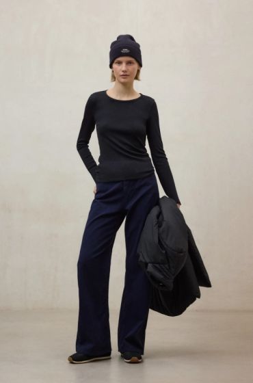 Langarmshirt ECOALF Sines Black