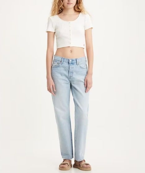 Jeans LEVI´S® 501 90er Light Indigo Worn In