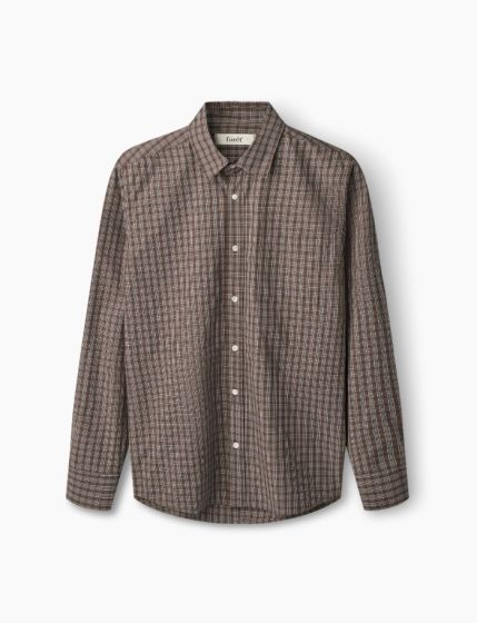 Hemd FORÉT Maple Brown Khaki