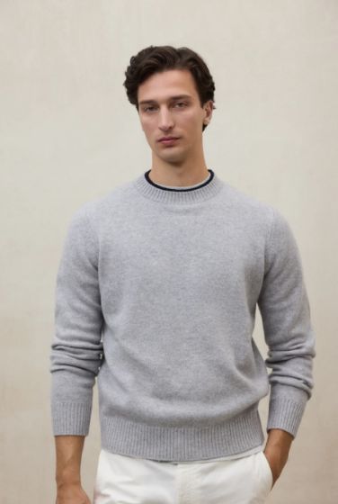 Pullover ECOALF Marula Light Grey Melange