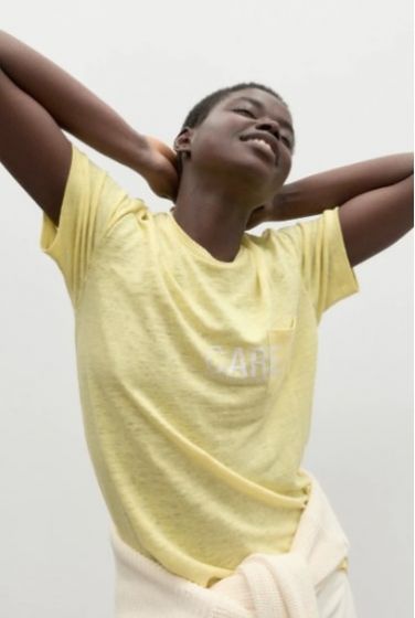 Leinen T-Shirt ECOALF Lisboa