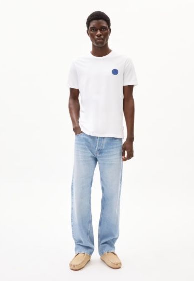 T-Shirt ARMEDANGELS Jaames Smile White