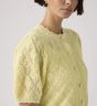 Kurzarm-Cardigan LEVI´S® Pauline Pointelle French Vanilla