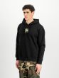 Hoodie ALPHA INDUSTRIES Dripping Camo Print Black