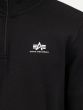 Sweater ALPHA INDUSTRIES Half Zip Sweater SL Black