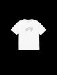 T-Shirt ALPHA INDUSTRIES Cloud Logo White