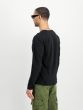Longsleeve ALPHA INDUSTRIES Basic Small Logo Black