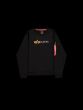 Sweater ALPHA INDUSTRIES Label Print Black