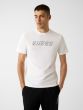 T-Shirt GUESS Logo Print Salt White