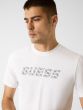 T-Shirt GUESS Logo Print Salt White